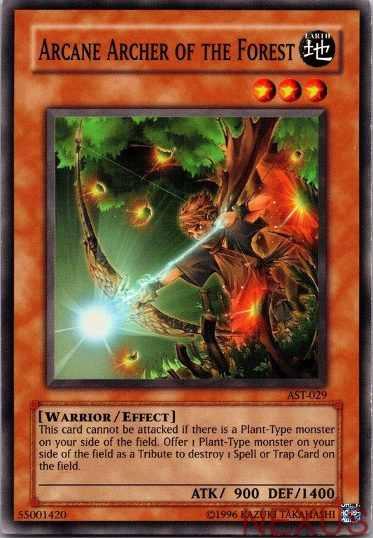 Arcane Archer of the Forest AST-029 Common Ancient Sanctuary Unlimited Near Mint