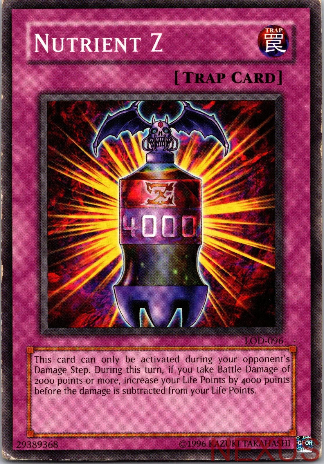 Nutrient Z LOD-096 Common Unlimited Lightly Played