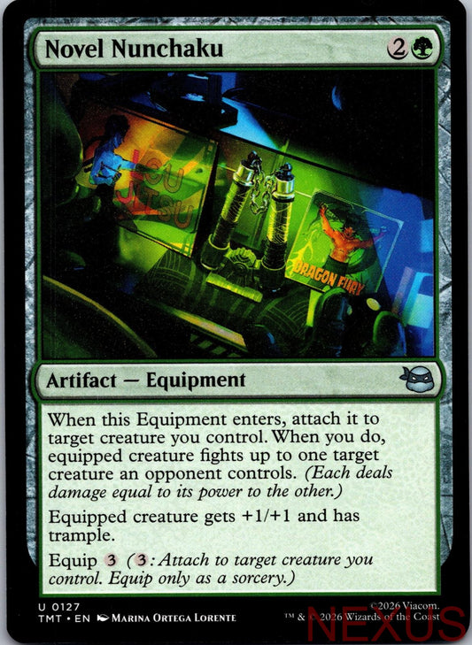 Novel Nunchaku 0127 Teenage Mutant Ninja Turtles Magic: The Gathering NM