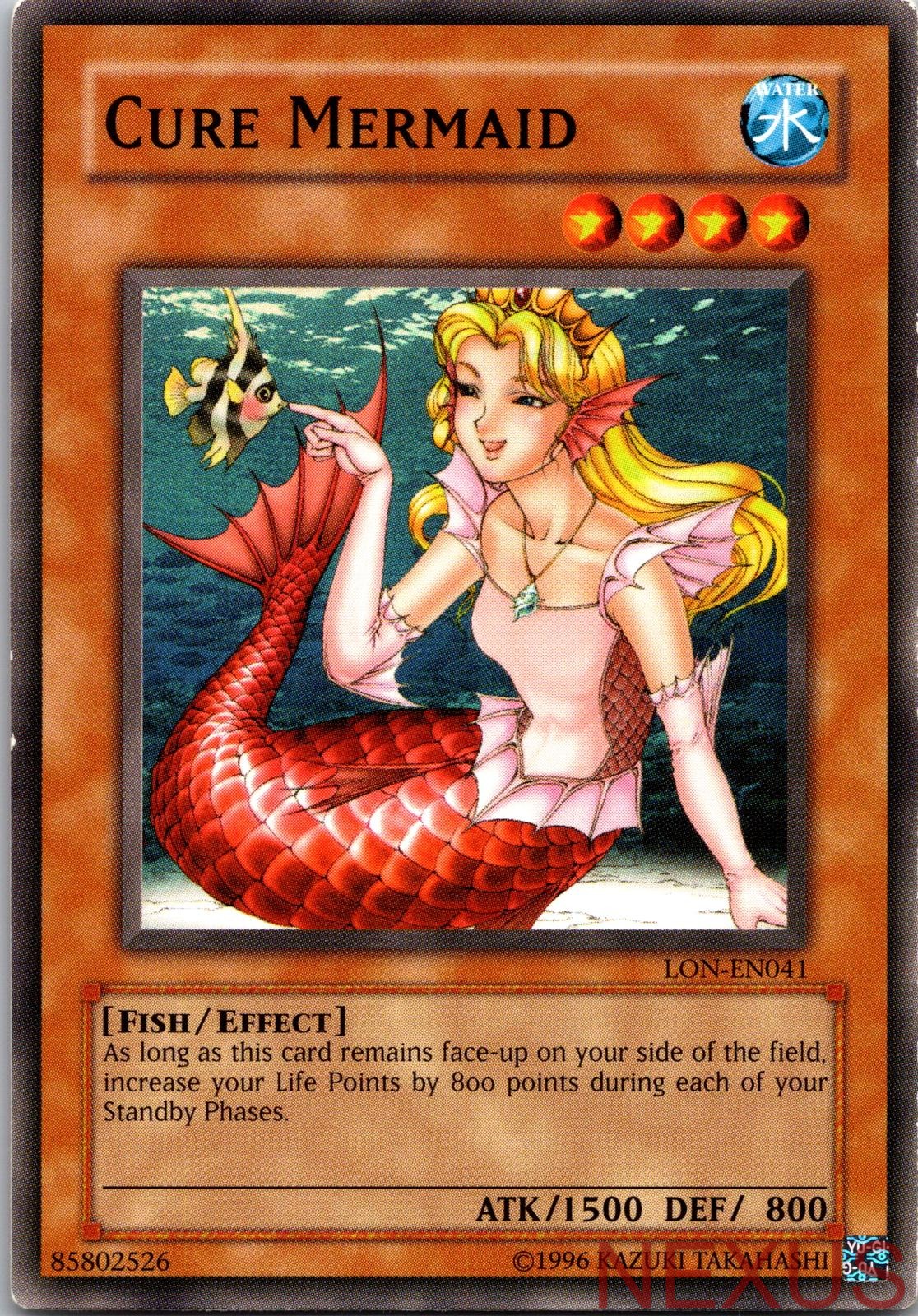 Cure Mermaid LON-041 Common Unlimited Lightly Played