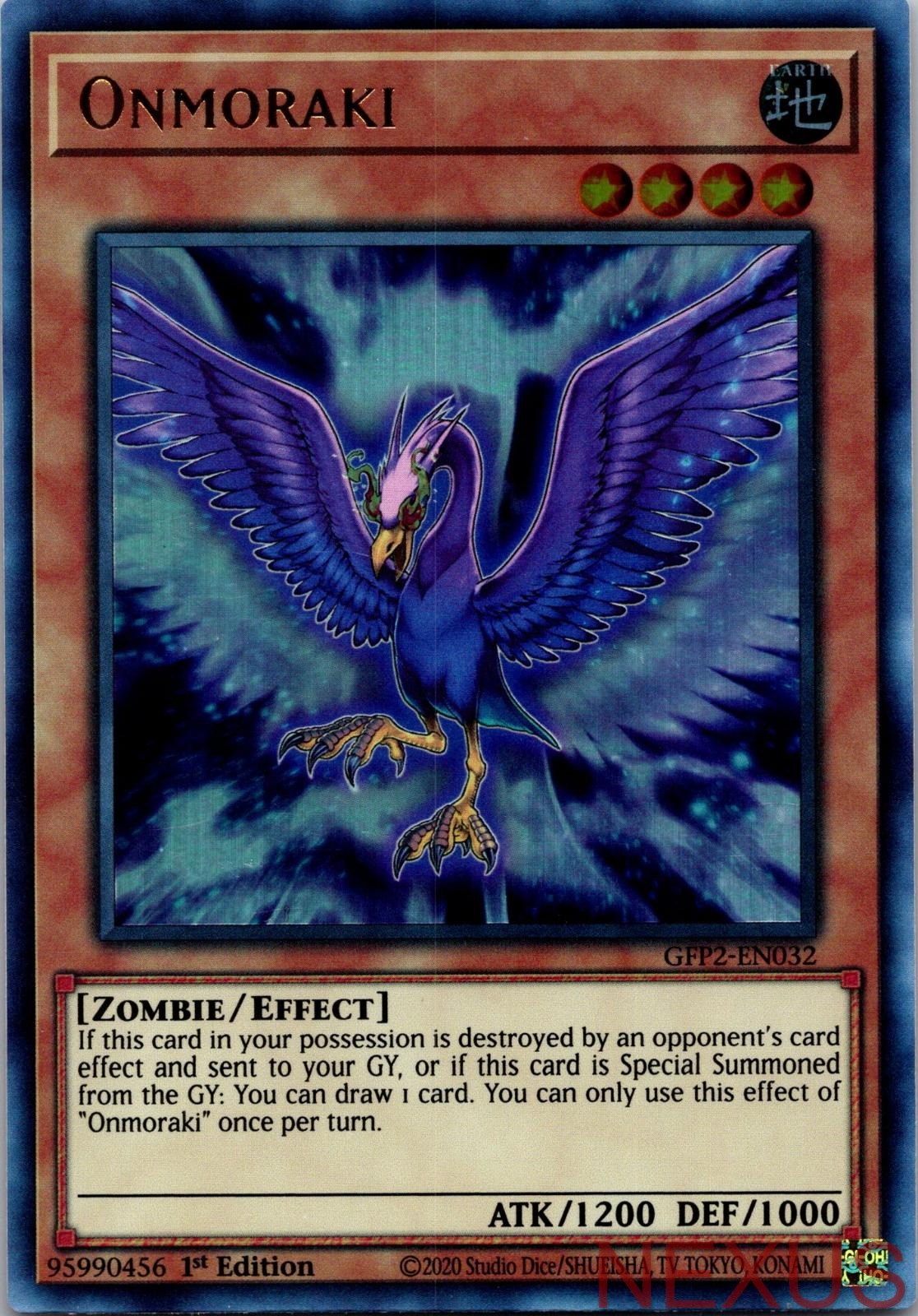 Onmoraki GFP2-EN032 Ultra Rare 1st Edition Near Mint