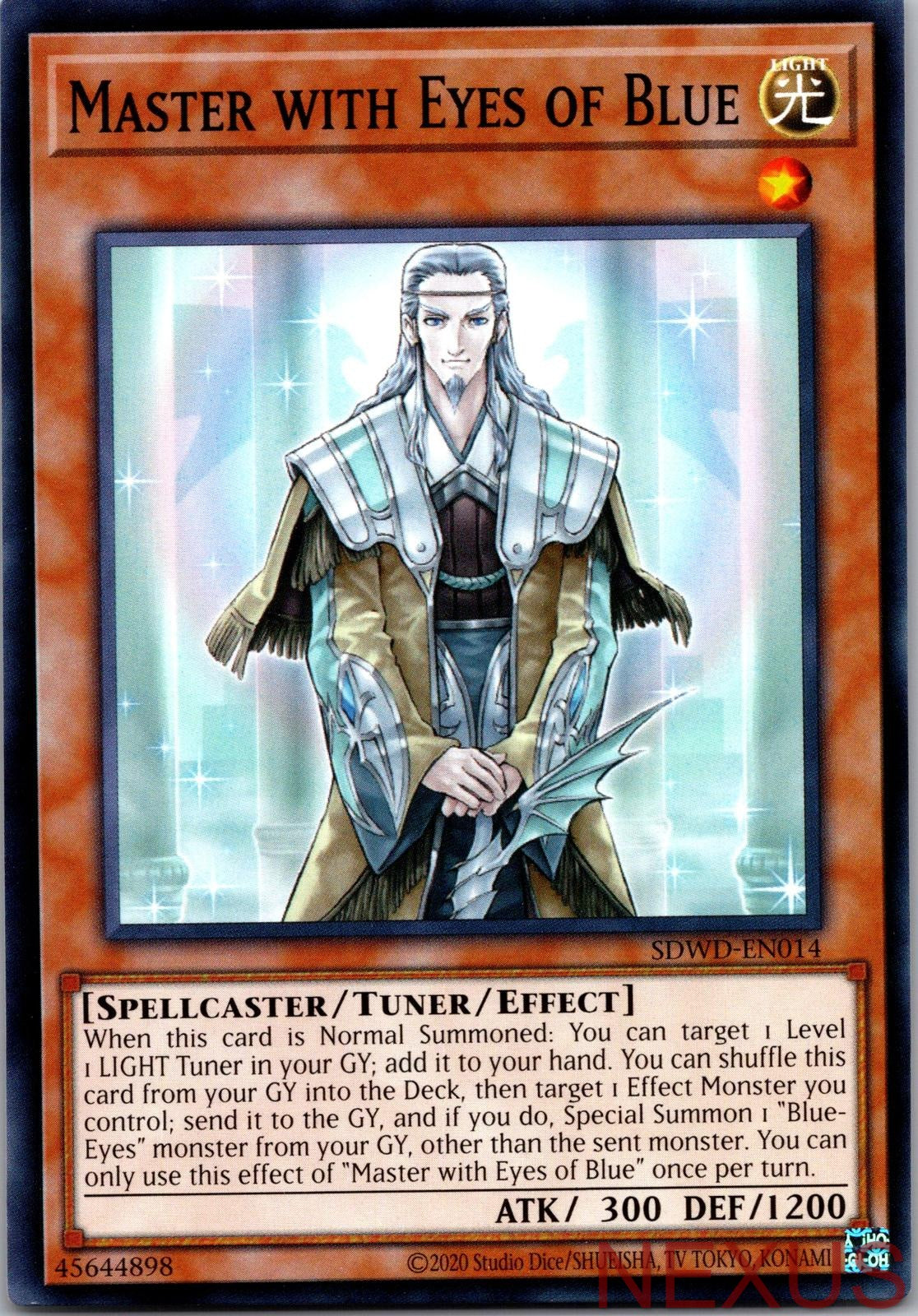 Master with Eyes of Blue SDWD-EN014 Common Unlimited Near Mint
