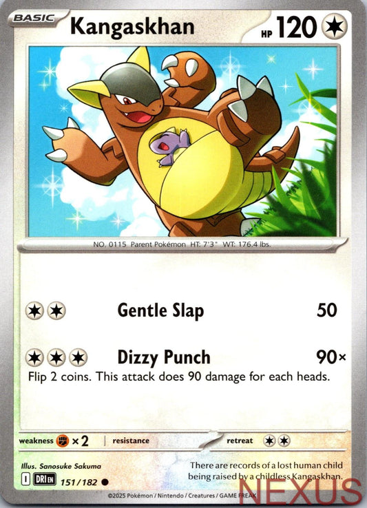 Kangaskhan 151/182 Common Near Mint