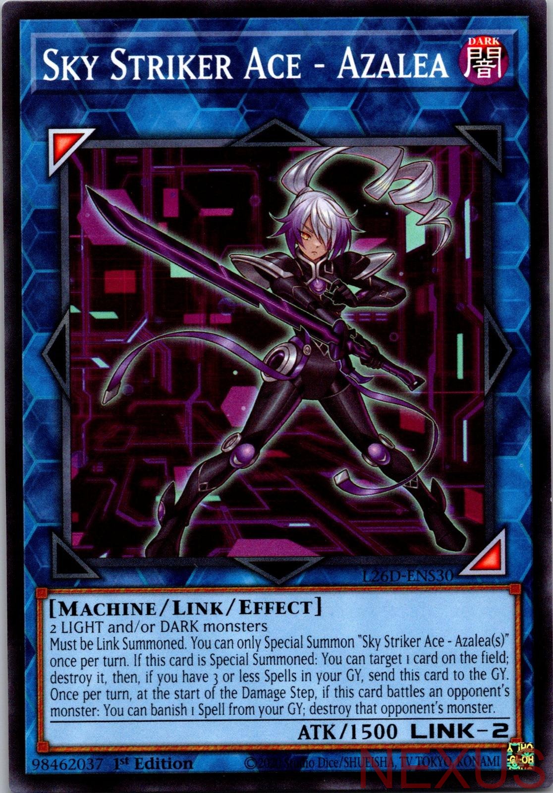 Sky Striker Ace - Azalea L26D-ENS30 Legendary Modern Decks 2026 1st Edition NM