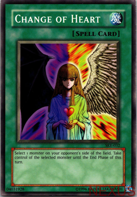 Change of Heart SKE-032 Starter Deck: Kaiba Evolution Yu-Gi-Oh Unlimited NM