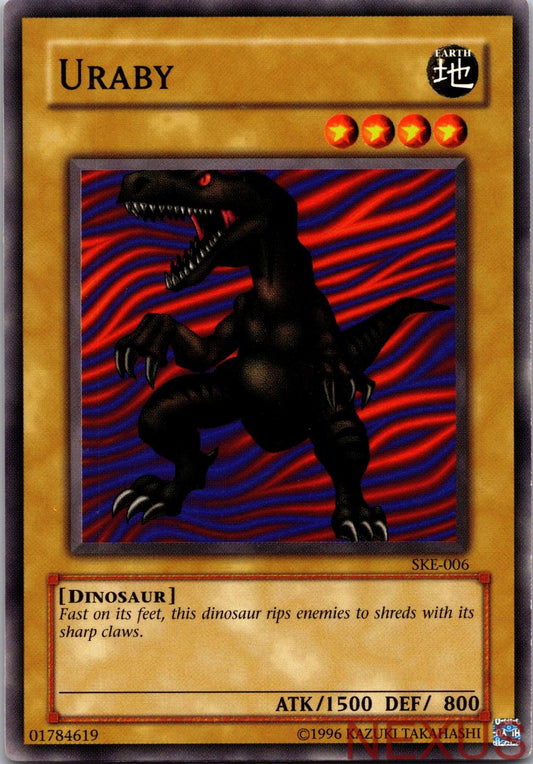 Uraby SKE-006 Common Starter Deck: Kaiba Evolution Unlimited Near Mint
