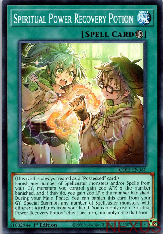 Spiritual Power Recovery Potion CORI-EN060 Common / Short Print 1st Edition NM