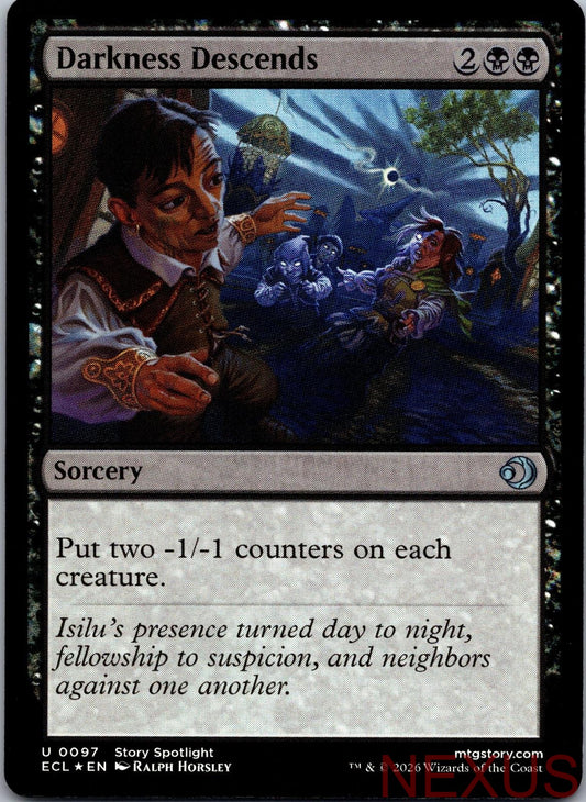 Darkness Descends 97 Uncommon Foil Near Mint