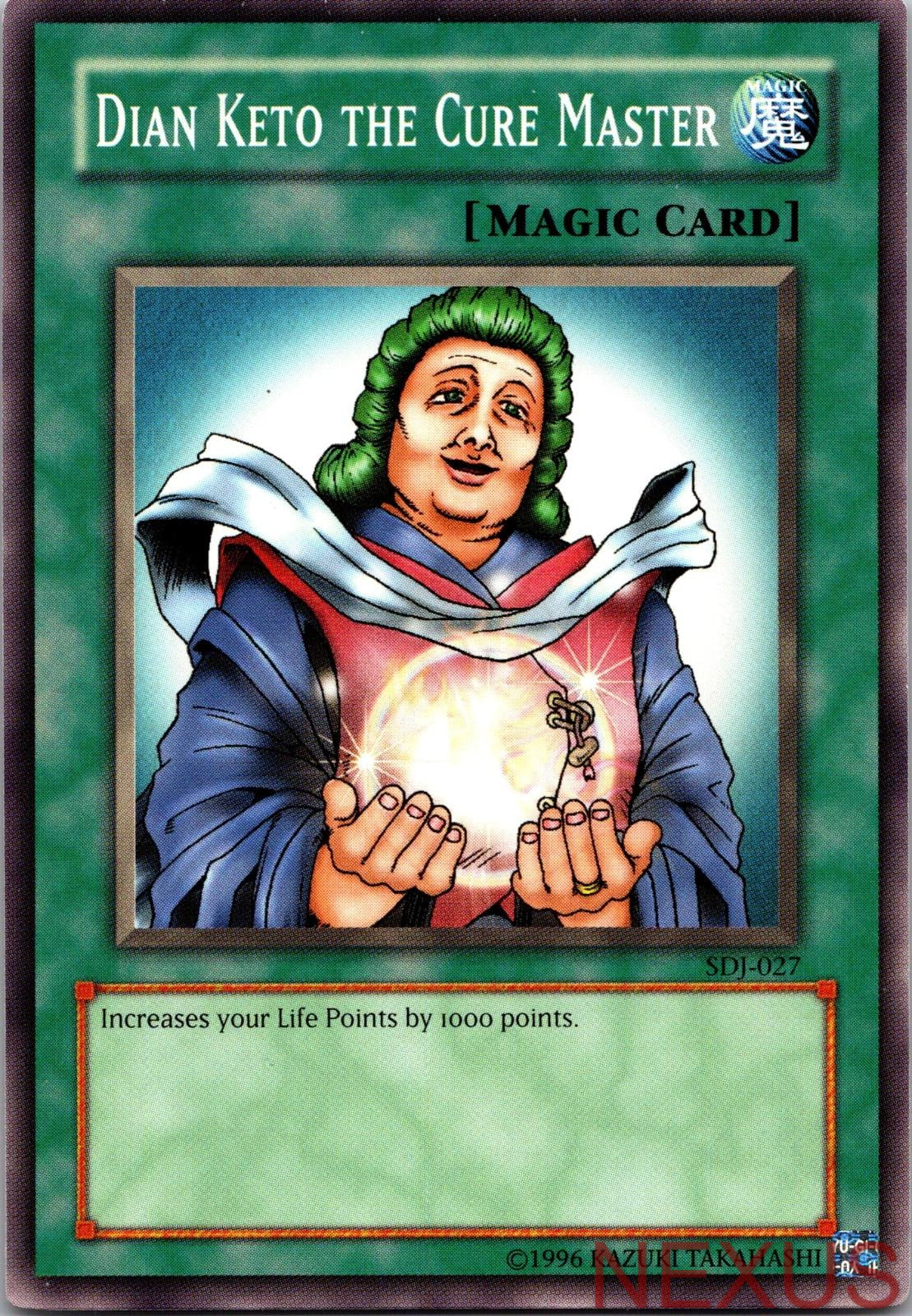Dian Keto the Cure Master SDJ-027 Common Starter Deck: Joey Unlimited Near Mint