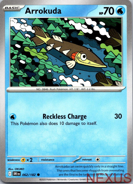 Arrokuda 062/182 Common Near Mint