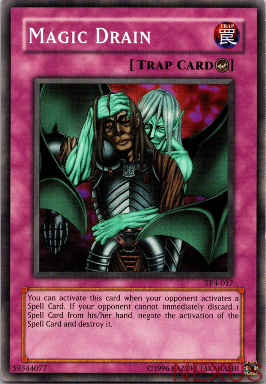 Magic Drain TP4-017 Common Tournament Pack 4 Unlimited Near Mint