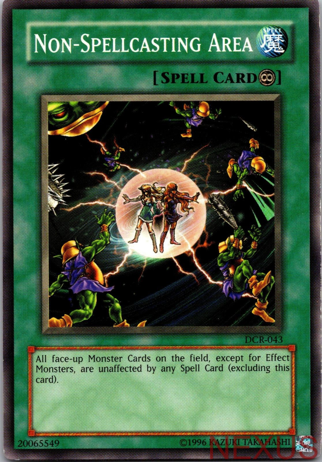 Non-Spellcasting Area DCR-043 Common Dark Crisis Yu-Gi-Oh Unlimited Near Mint