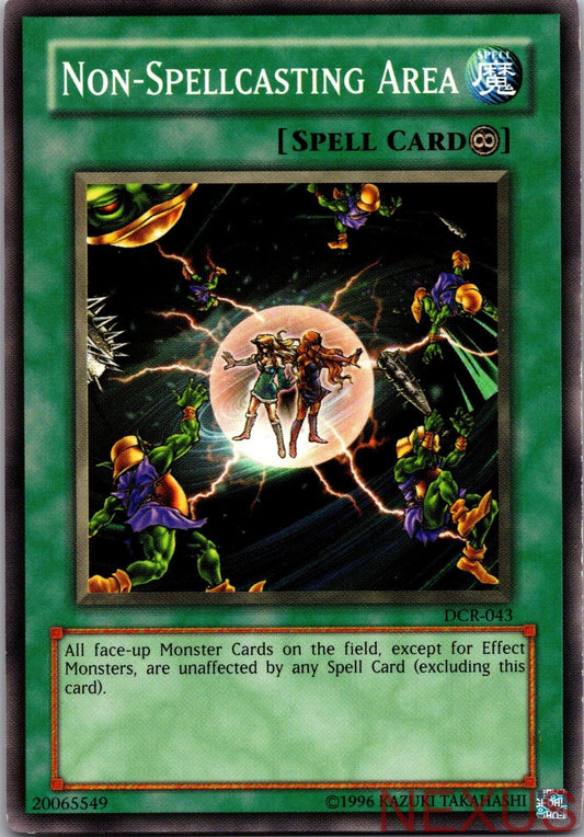 Non-Spellcasting Area DCR-043 Common Dark Crisis Yu-Gi-Oh Unlimited Near Mint