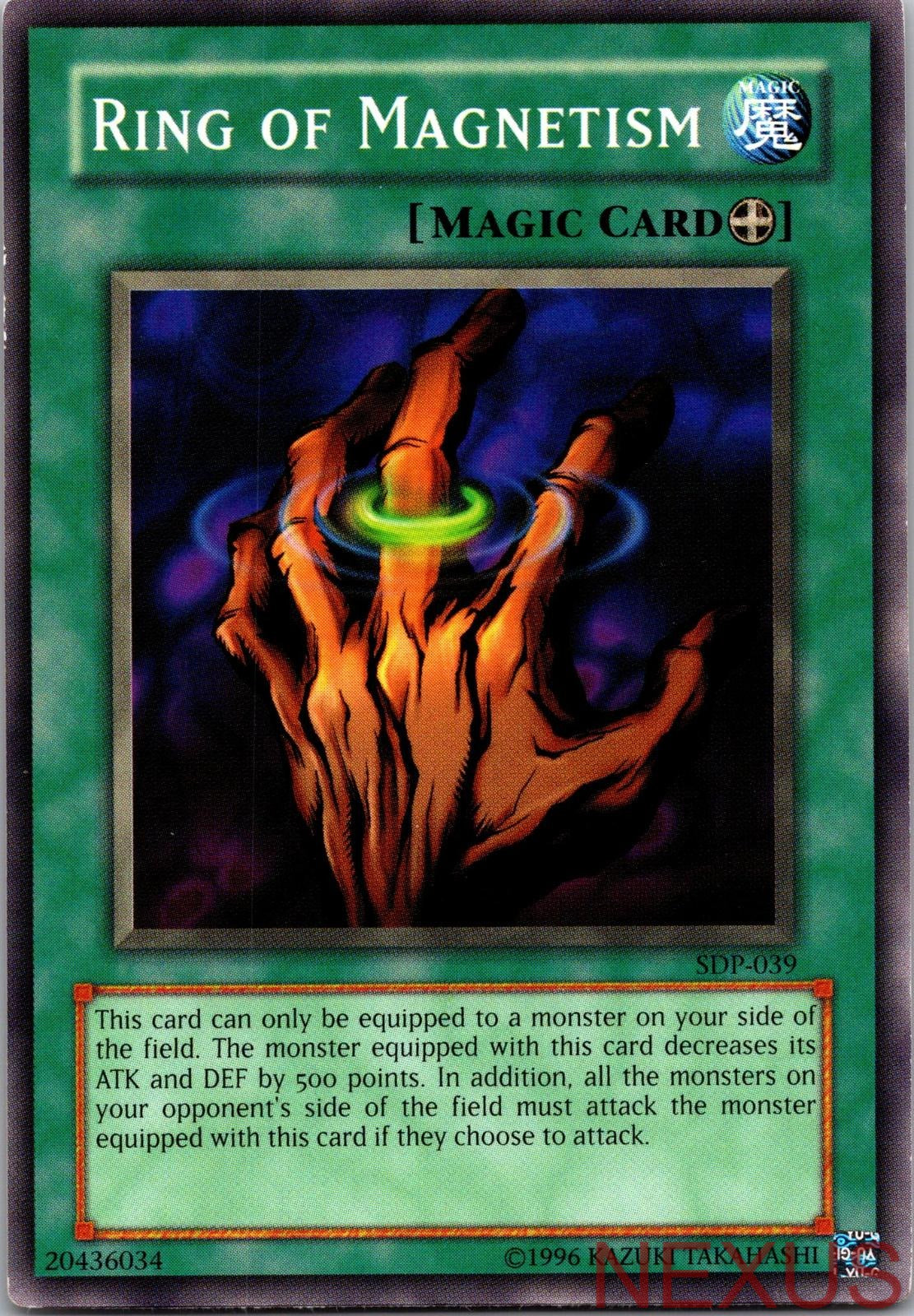 Ring of Magnetism SDP-039 Common Unlimited Lightly Played