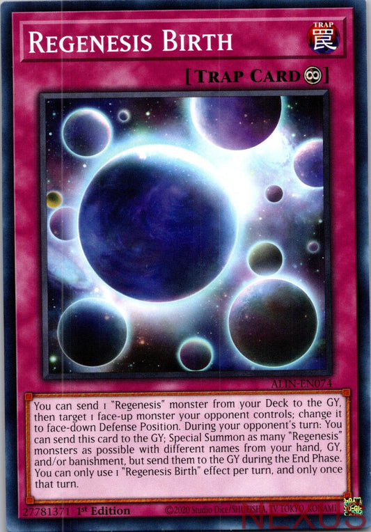 Regenesis Birth ALIN-EN074 Common 1st Edition Near Mint