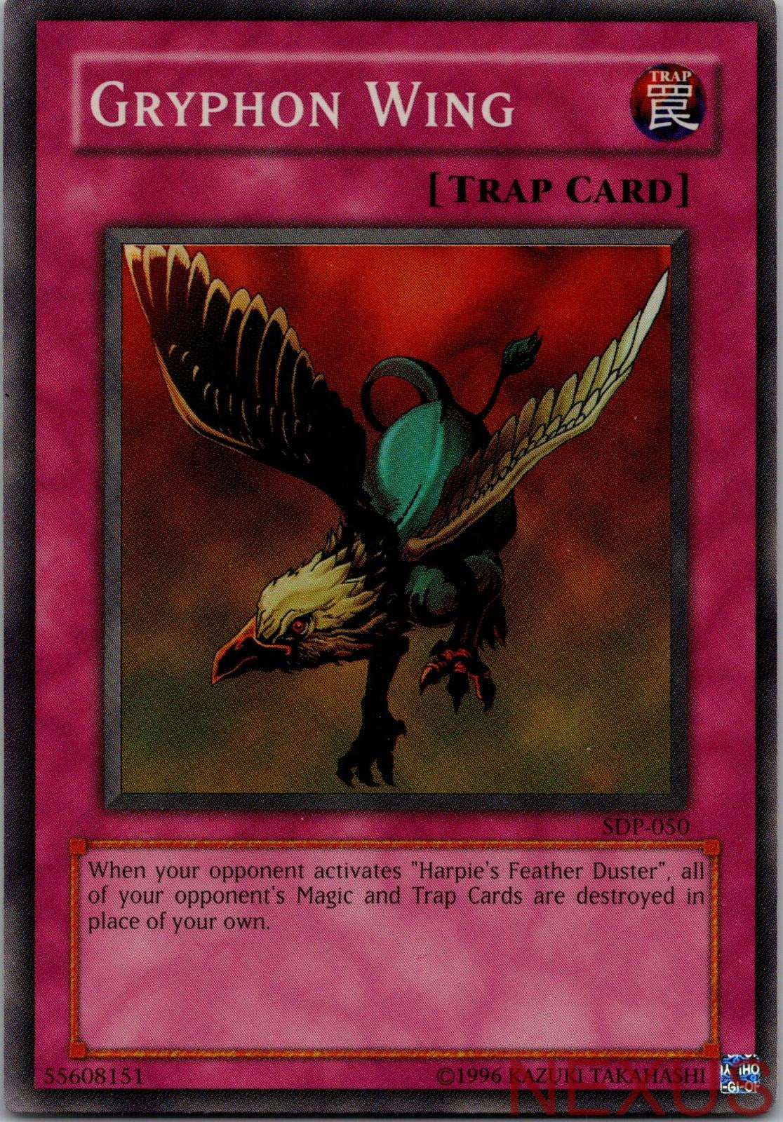Gryphon Wing SDP-050 Super Rare Starter Deck: Pegasus Yu-Gi-Oh Unlimited NM