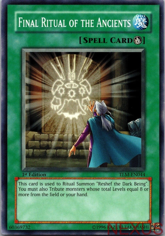 Final Ritual of the Ancients TLM-EN044 Common The Lost Millennium 1st Edition NM
