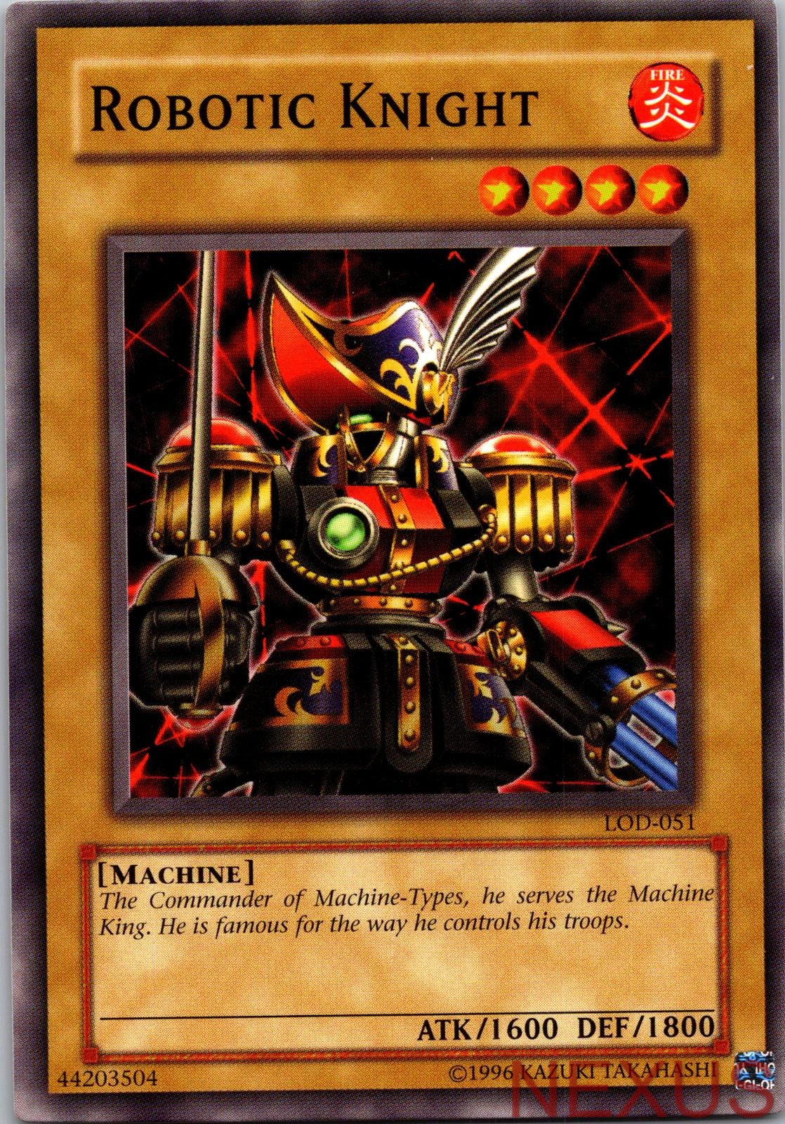 Robotic Knight LOD-051 Common Unlimited Lightly Played