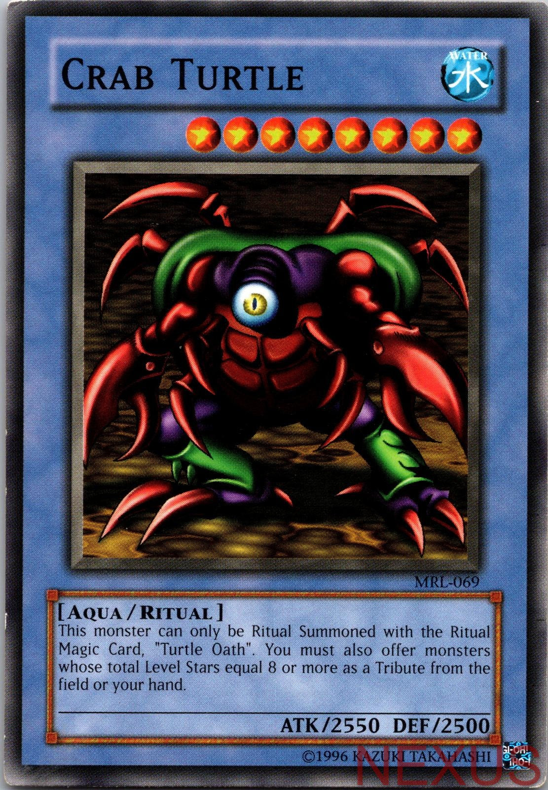 Crab Turtle MRL-069 Common Unlimited Lightly Played