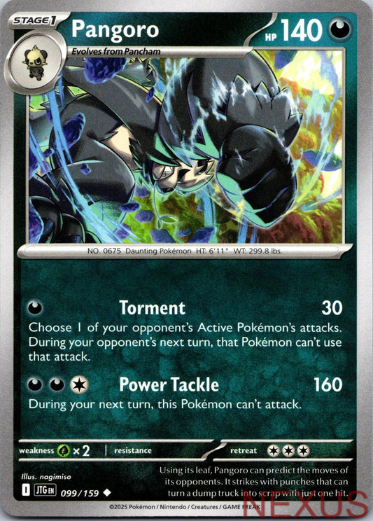 Pangoro 099/159 Uncommon Near Mint