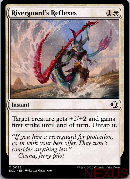 Riverguard's Reflexes 33 Common Near Mint