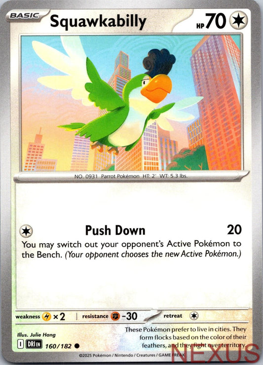 Squawkabilly 160/182 Common Near Mint