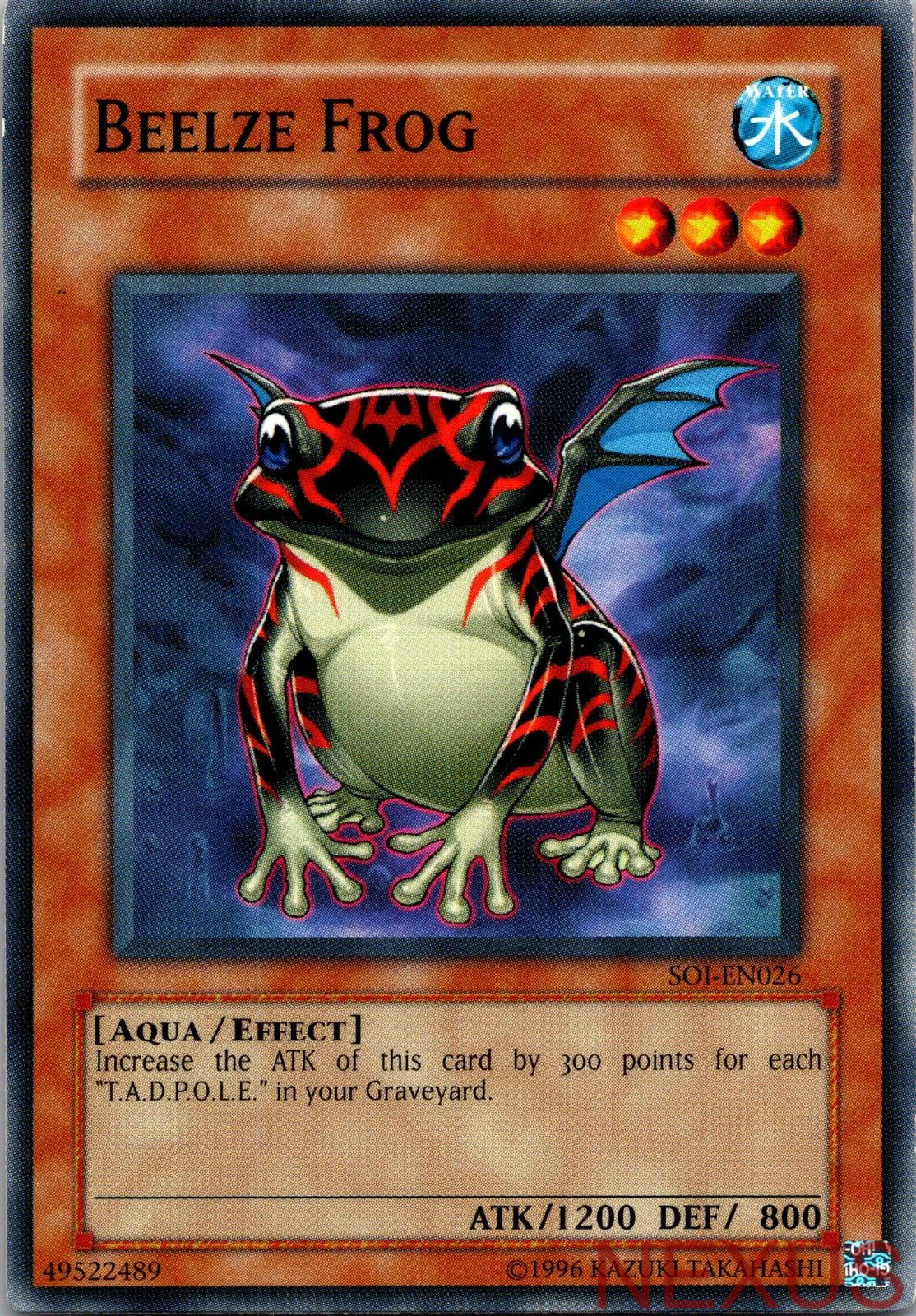 Beelze Frog SOI-EN026 Common Unlimited Lightly Played