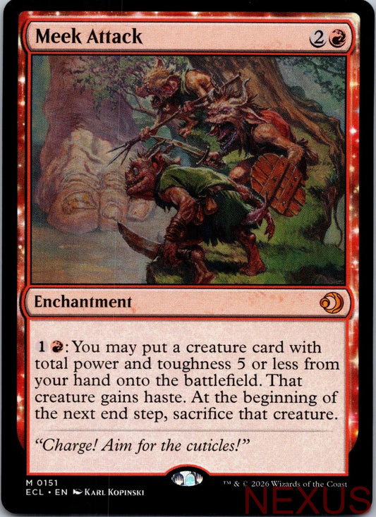 Meek Attack 151 Mythic Near Mint