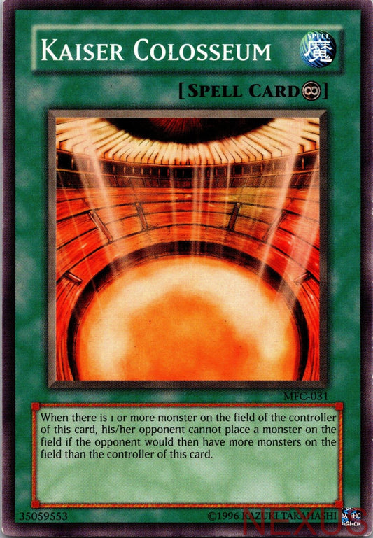 Kaiser Colosseum MFC-031 Common Magician's Force Unlimited Near Mint