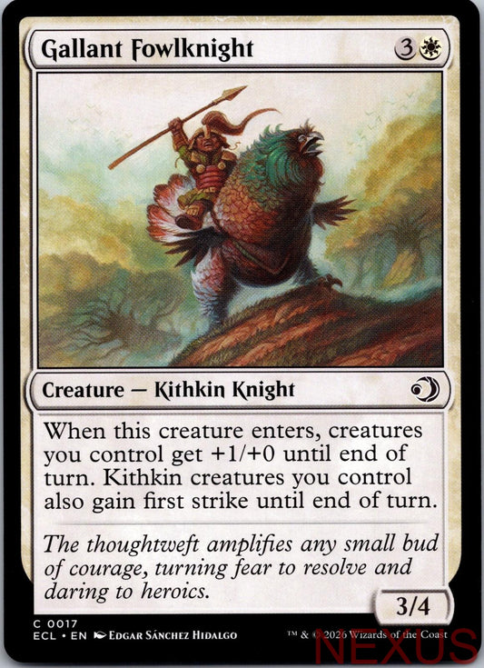 Gallant Fowlknight 17 Common Near Mint
