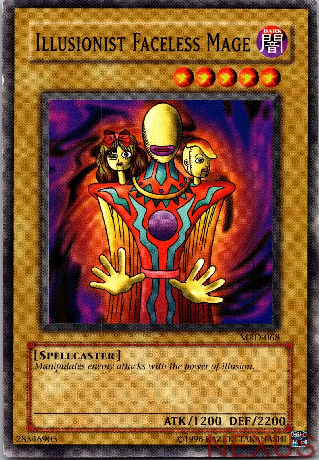 Illusionist Faceless Mage MRD-068 Common Unlimited Lightly Played