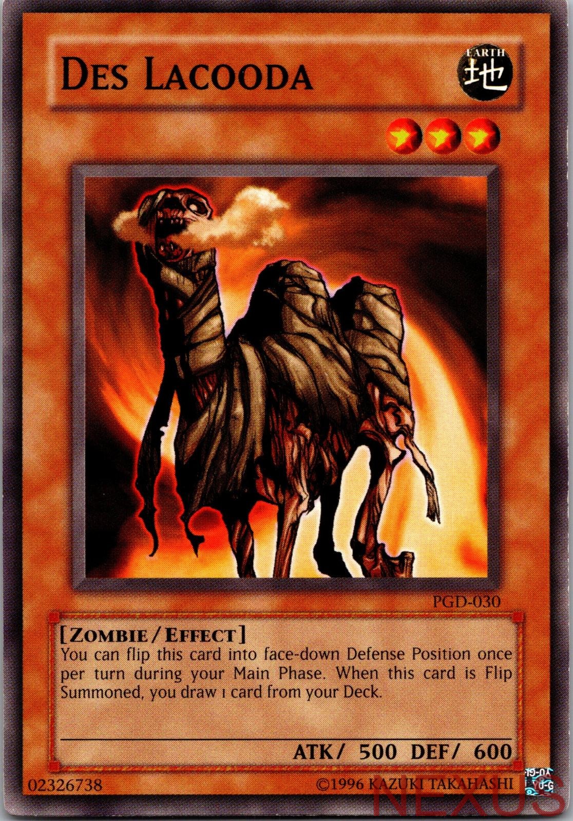 Des Lacooda PGD-030 Common Pharaonic Guardian Yu-Gi-Oh Unlimited Near Mint