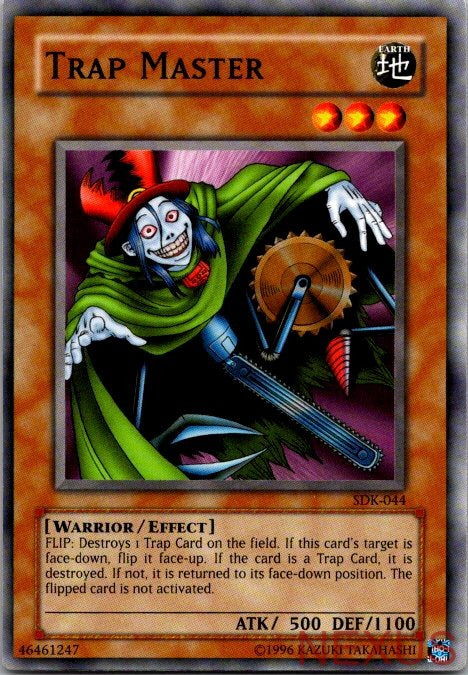 Trap Master SDK-044 Common Starter Deck: Kaiba Yu-Gi-Oh Unlimited Near Mint