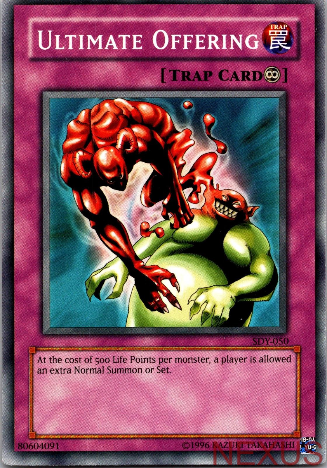Ultimate Offering SDY-050 Common Unlimited Lightly Played