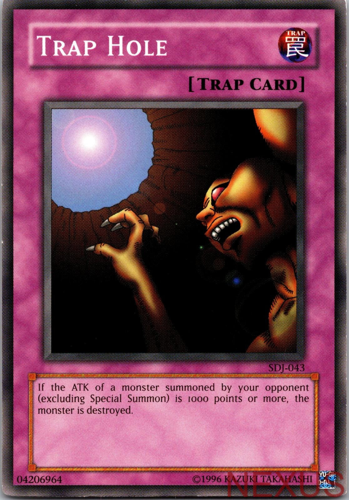 Trap Hole SDJ-043 Common Starter Deck: Joey Unlimited Near Mint