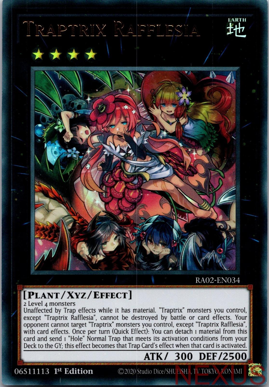 Traptrix Rafflesia (PUR) RA02-EN034 1st Edition NM