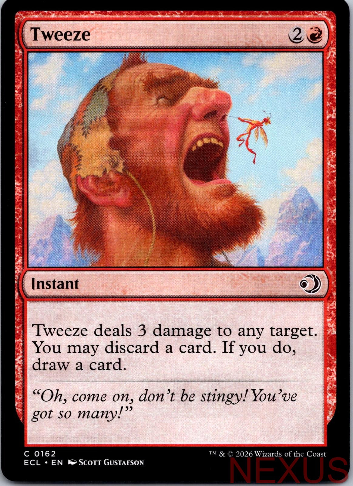 Tweeze 162 Common Near Mint