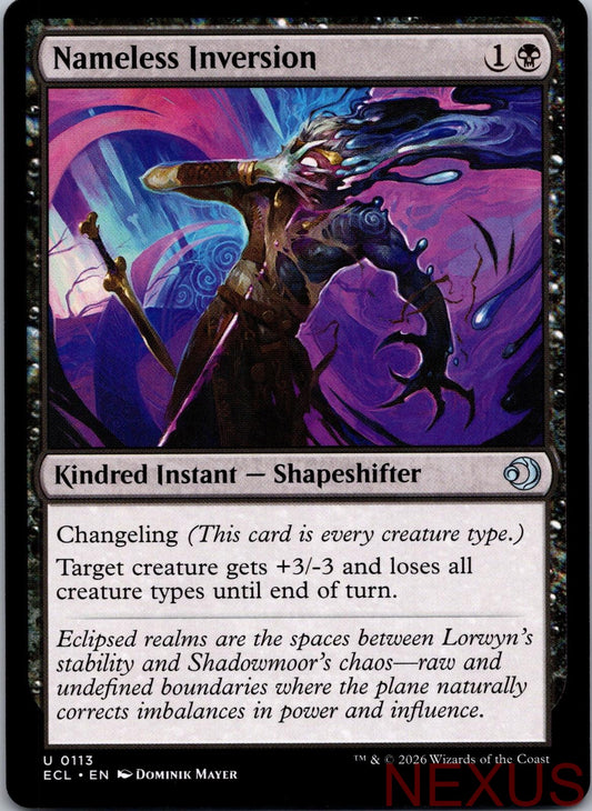 Nameless Inversion 113 Uncommon Near Mint