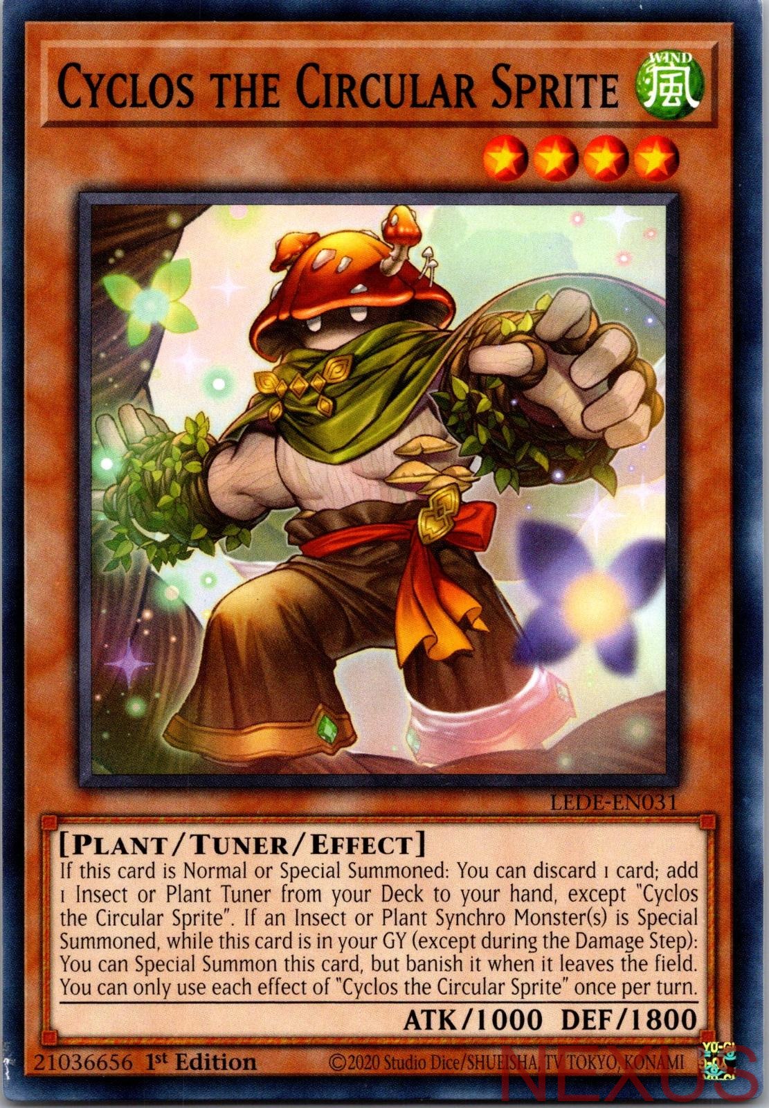Cyclos the Circular Sprite LEDE-EN031 Legacy of Destruction 1st Edition NM
