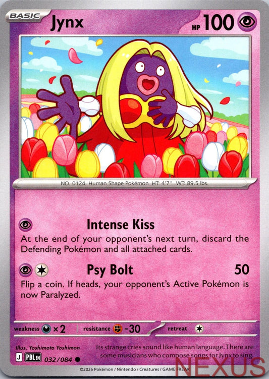 Jynx 032/084 Common Near Mint