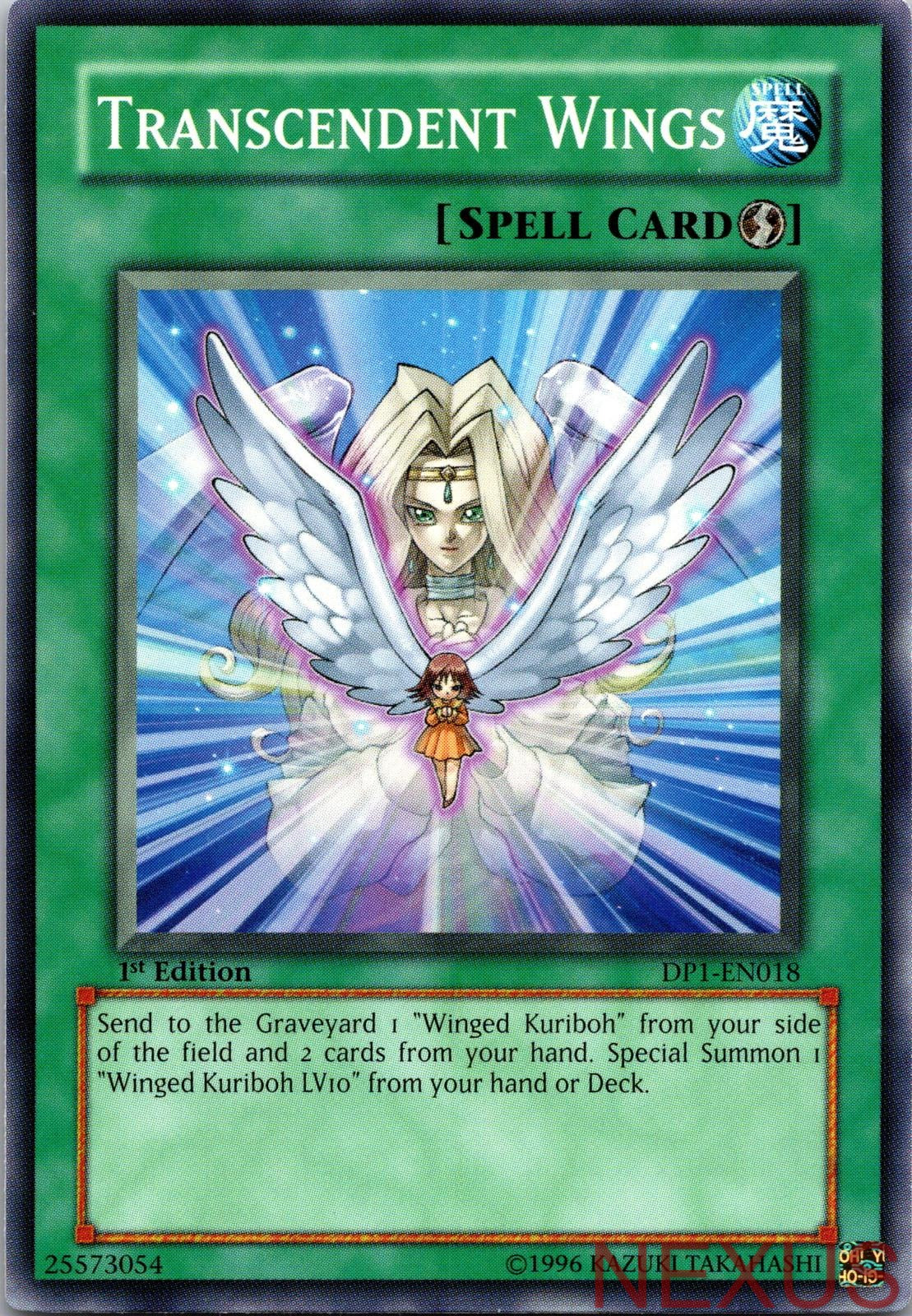 Transcendent Wings DP1-EN018 Common 1st Edition Lightly Played