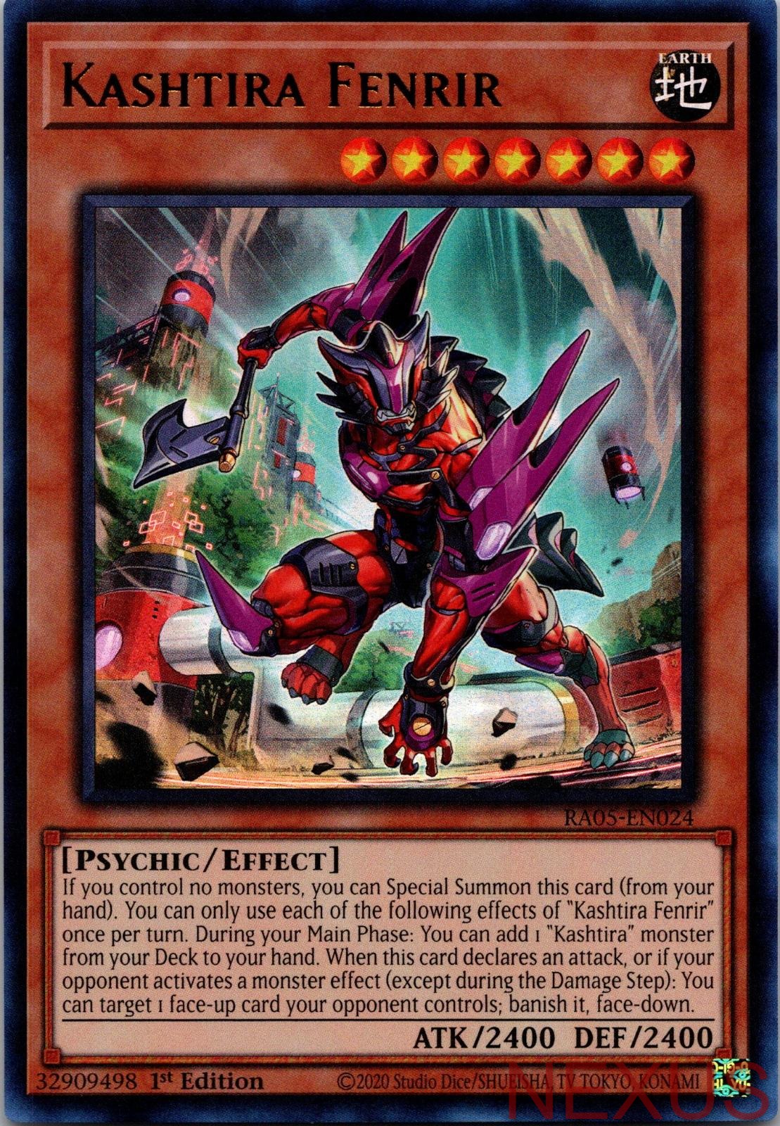 Kashtira Fenrir (Ultra Rare) RA05-EN024 Ultra Rare 1st Edition Near Mint