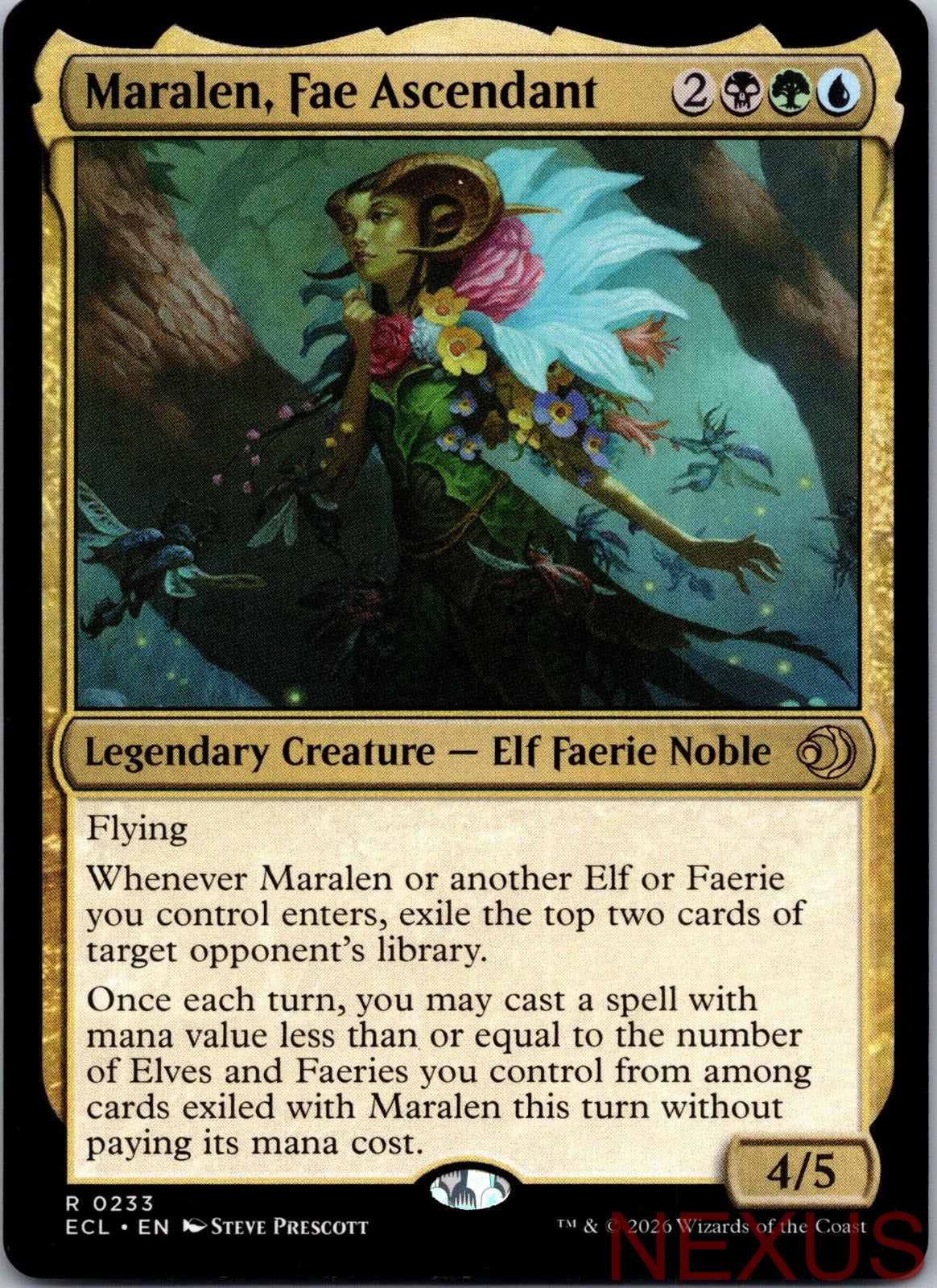 Maralen, Fae Ascendant 233 Rare Near Mint