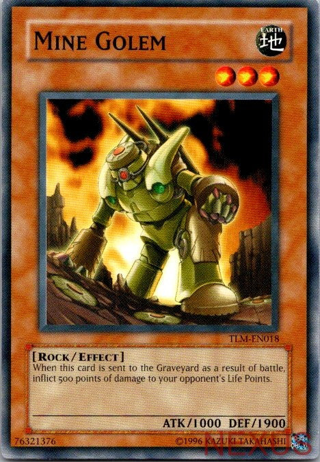 Mine Golem TLM-EN018 Common The Lost Millennium Yu-Gi-Oh Unlimited Near Mint