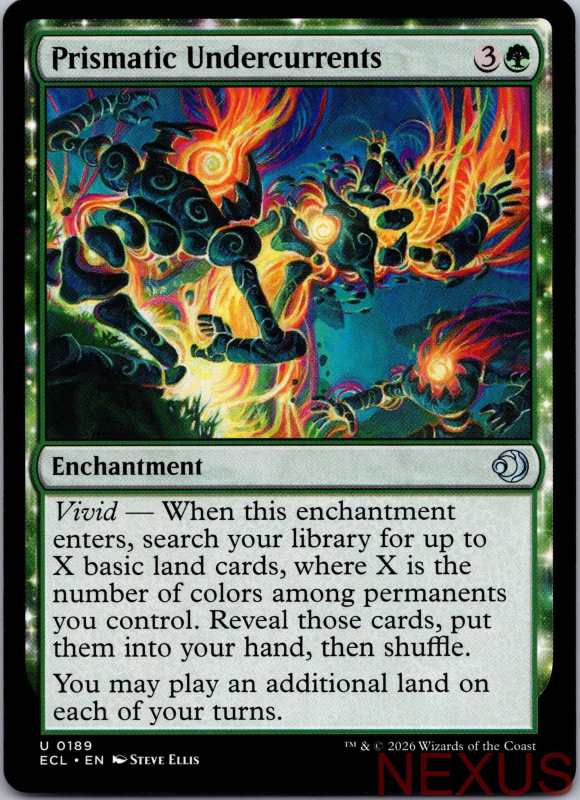 Prismatic Undercurrents 189 Uncommon Near Mint