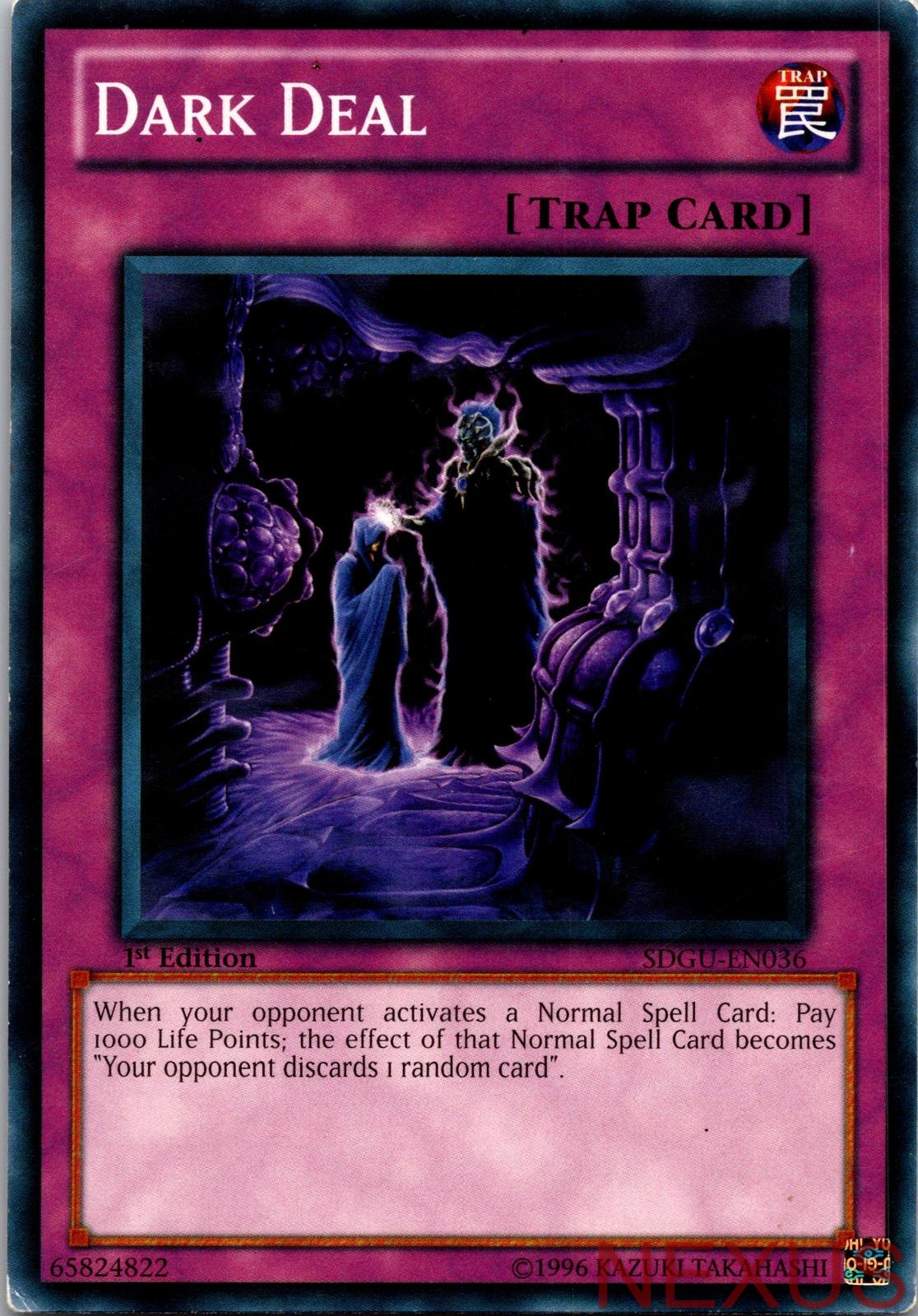 Dark Deal SDGU-EN036 Common 1st Edition Lightly Played