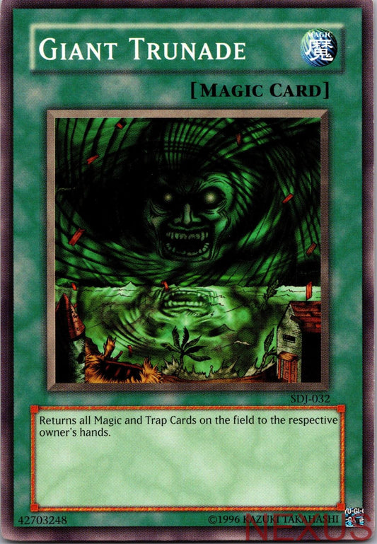 Giant Trunade SDJ-032 Common Starter Deck: Joey Unlimited Near Mint