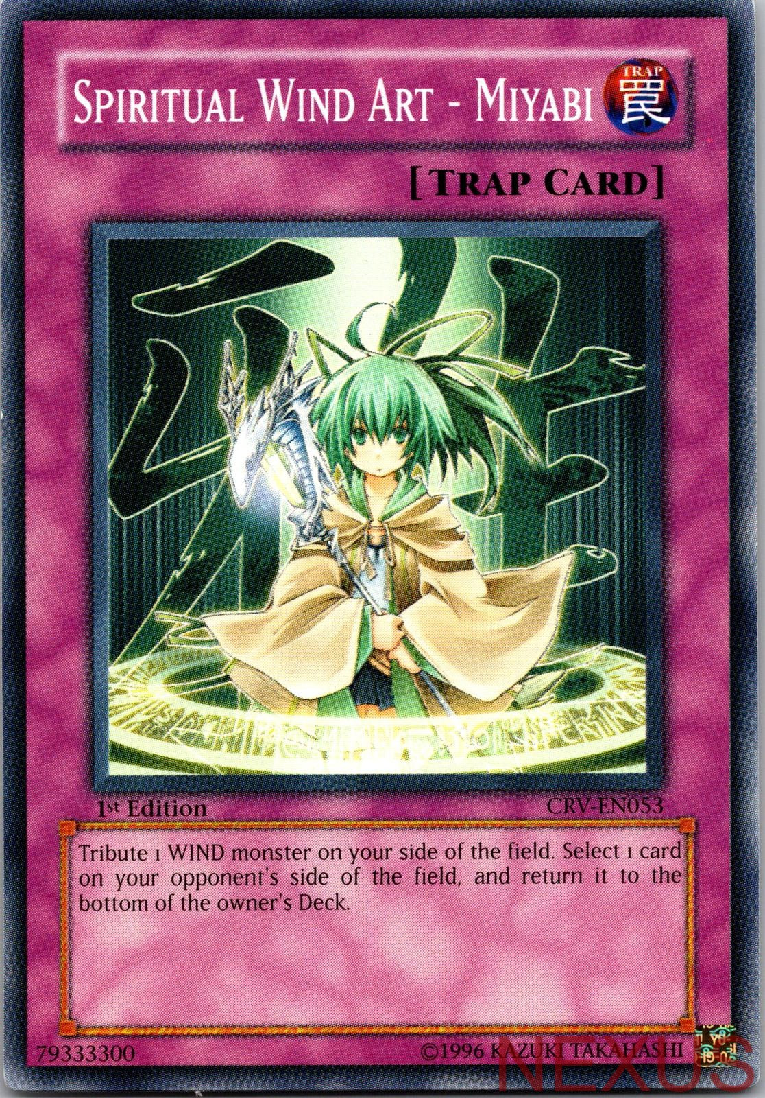 Spiritual Wind Art - Miyabi CRV-EN053 Common 1st Edition Lightly Played