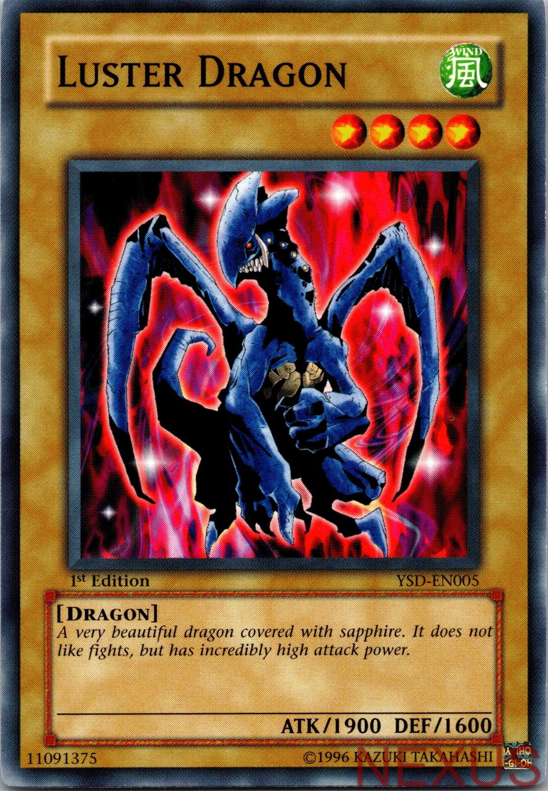 Luster Dragon YSD-EN005 Common 1st Edition Lightly Played