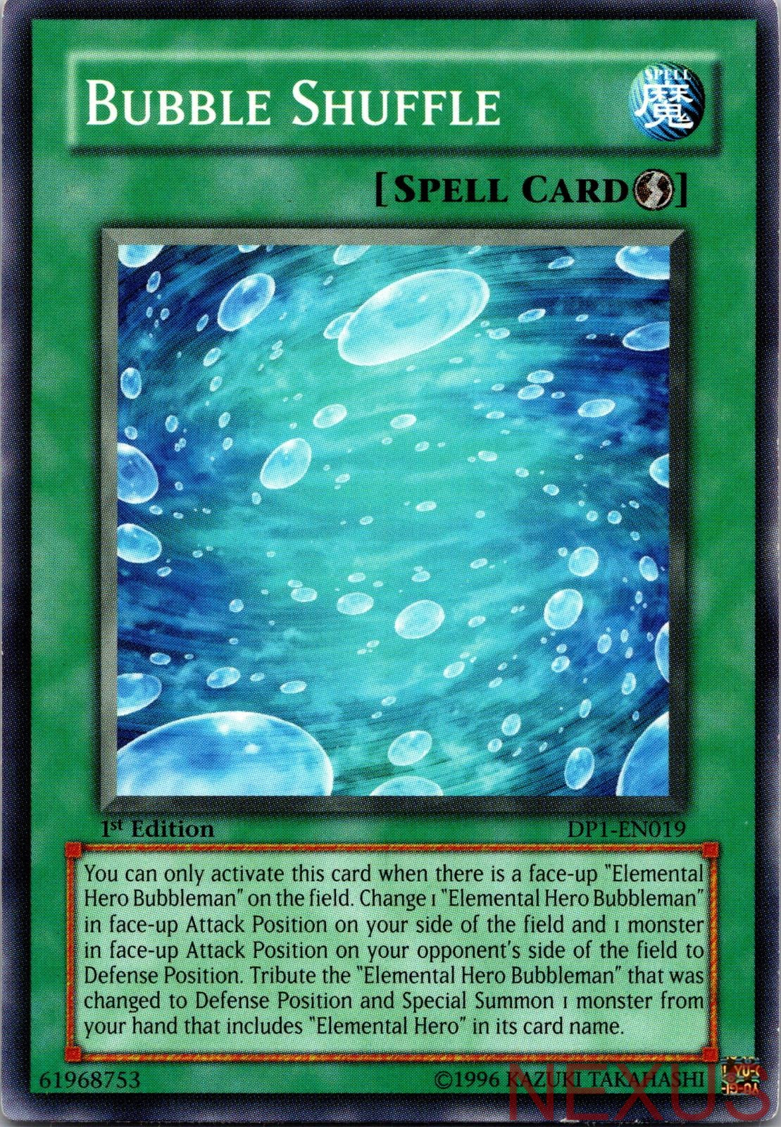 Bubble Shuffle DP1-EN019 Common 1st Edition Lightly Played
